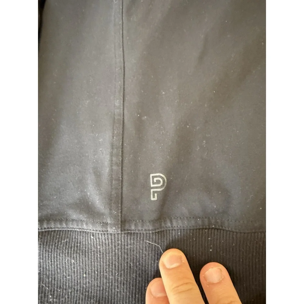 Public Rec Crosstown Bomber Jacket Mens XXL Black Full Zip Pockets Stretch